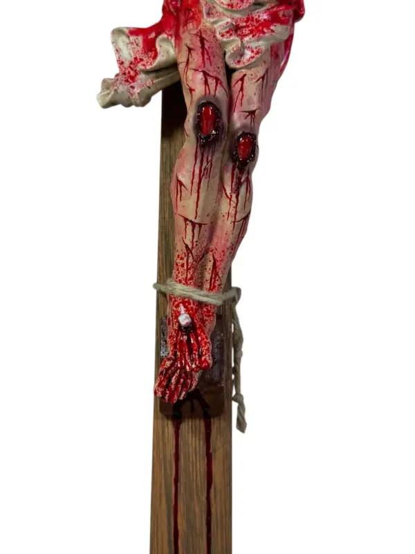 Crucifixo "Salus in Christo" - com base | 75 cm - Image 7