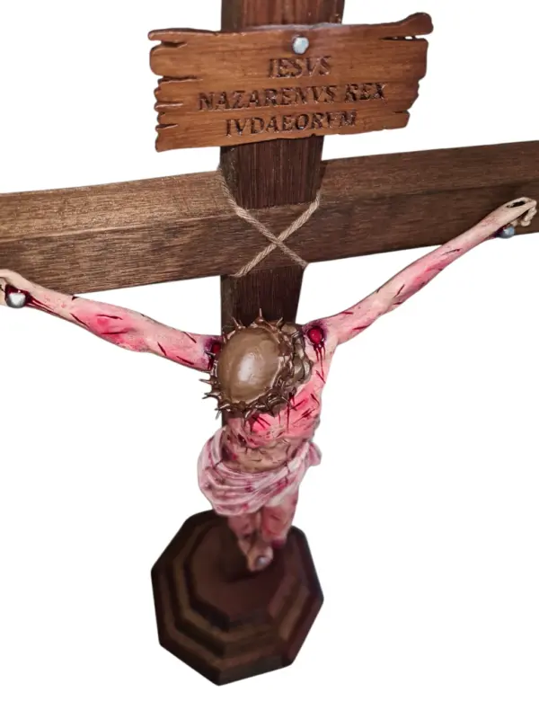 Crucifixo "Passio Christi" - CLÁSSICO | com base | 52 cm - Image 3