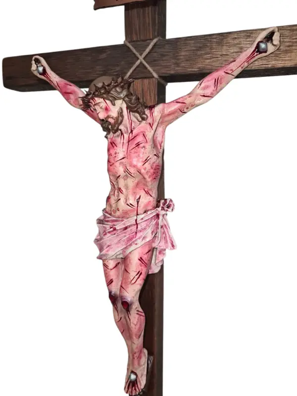 Crucifixo "Passio Christi" - CLÁSSICO | com base | 52 cm - Image 4