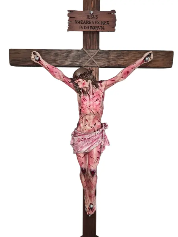 Crucifixo "Passio Christi" - CLÁSSICO | com base | 52 cm - Image 5